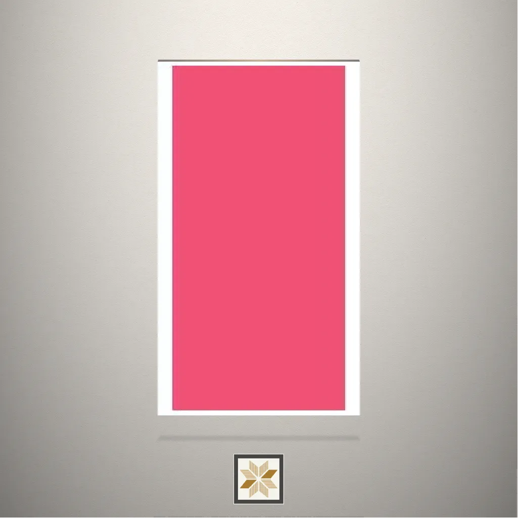 High Gloss F. Pink Solid Color Brown Laminate (8x4 feet,1 mm): LM-19676