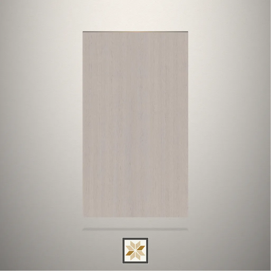 Matt Sarona Crema Wooden Cream Laminate (8x4 feet,1 mm): LM-19679-C