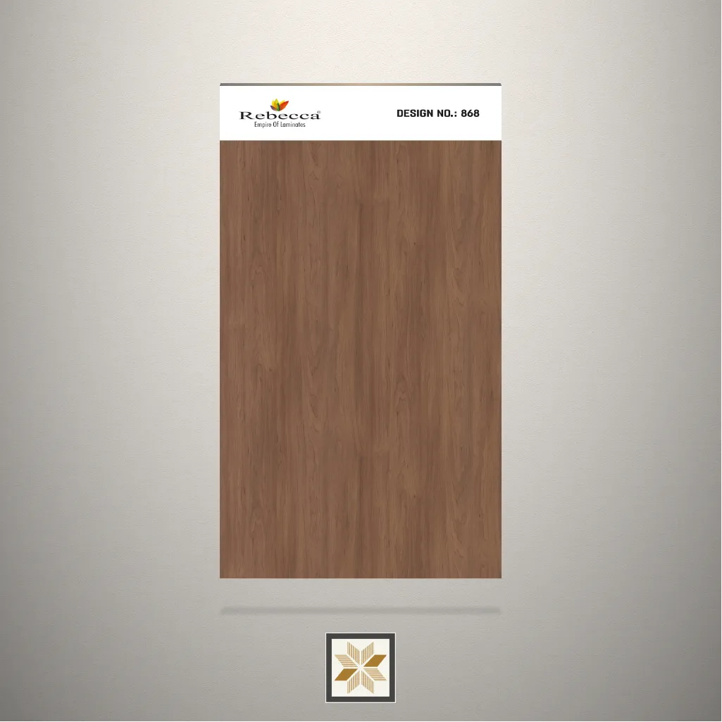 Textured Zombie Adler Wooden Brown Laminate (8x4 feet,1 mm): LM-19683