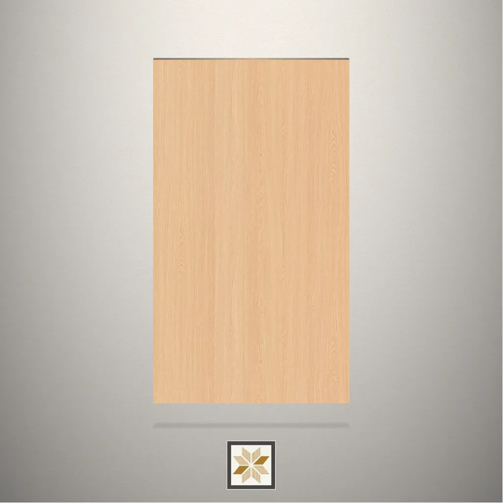 Suede Natural Ash Wooden Brown Laminate (8x4 feet,1 mm): LM-19709