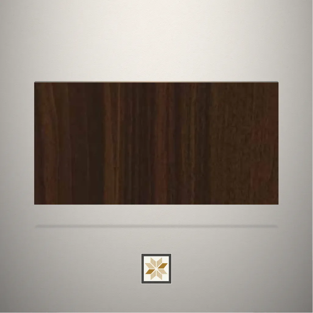 Suede Brazilian Walnut Wooden Brown Laminate (8x4 feet,1 mm): LM-19749