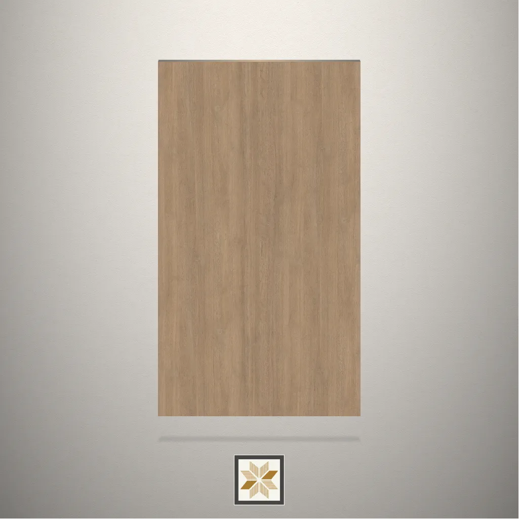 Textured Knotty Pine Wooden Brown Laminate (8x4 feet,1 mm): LM-19811-C