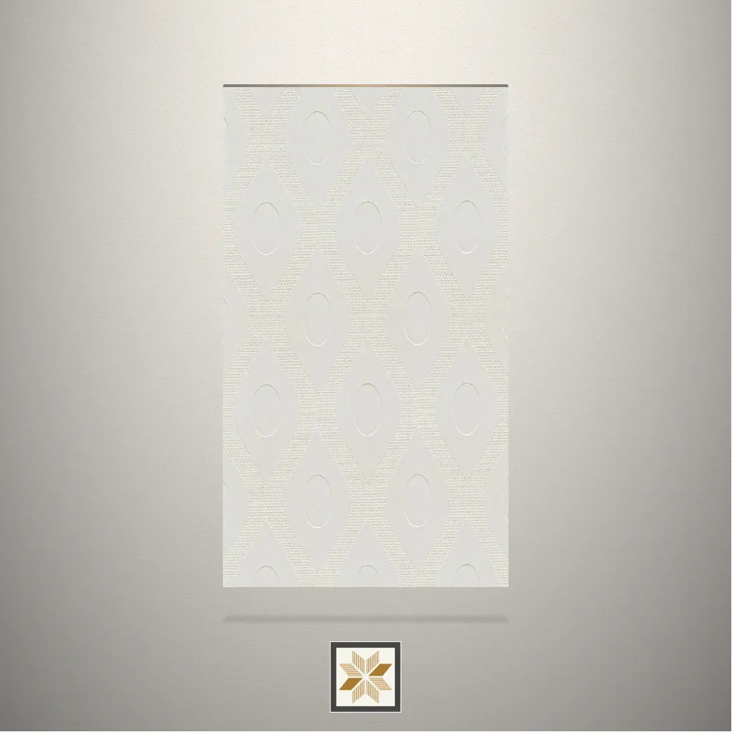 Textured Egg White Pattern White Laminate (8x4 feet,0.8 mm): LM-19851