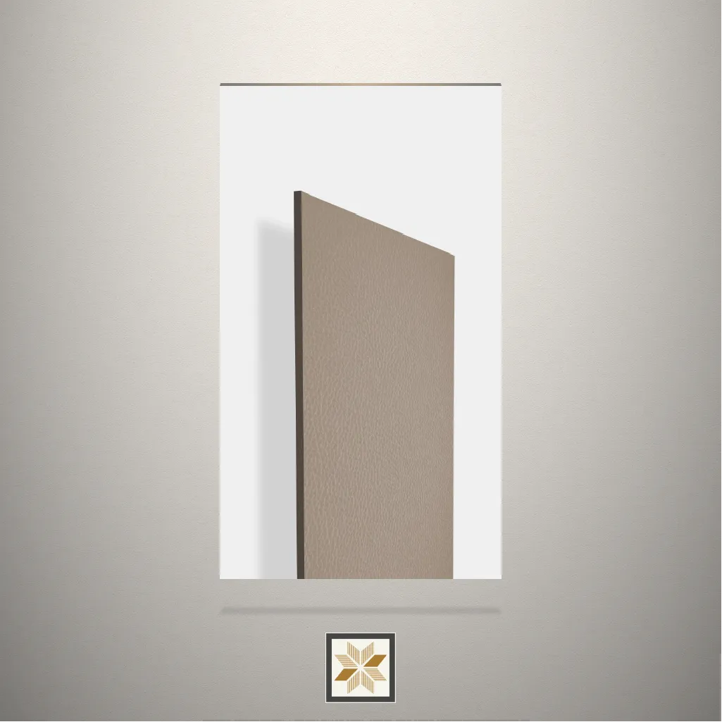 Textured Taupe Wooden Beige Laminate (8x4 feet,1 mm): LM-19894-B