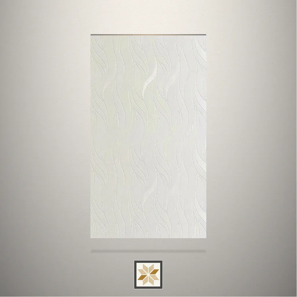 Textured Egg White Pattern White Laminate (8x4 feet,0.8 mm): LM-19924