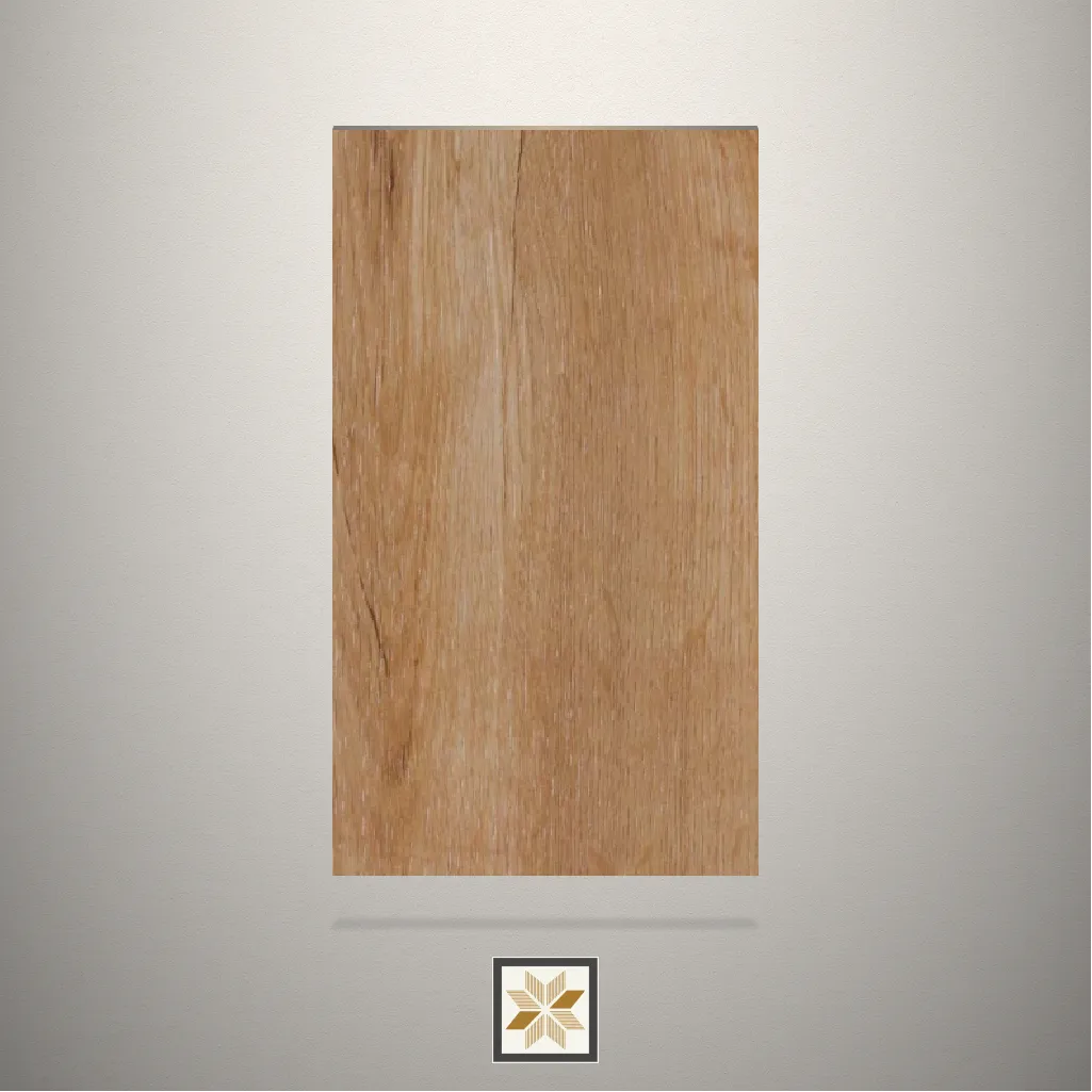 High Gloss Oslo Pine Wooden Brown Laminate (8x4 feet,0.95 mm): LM-19928