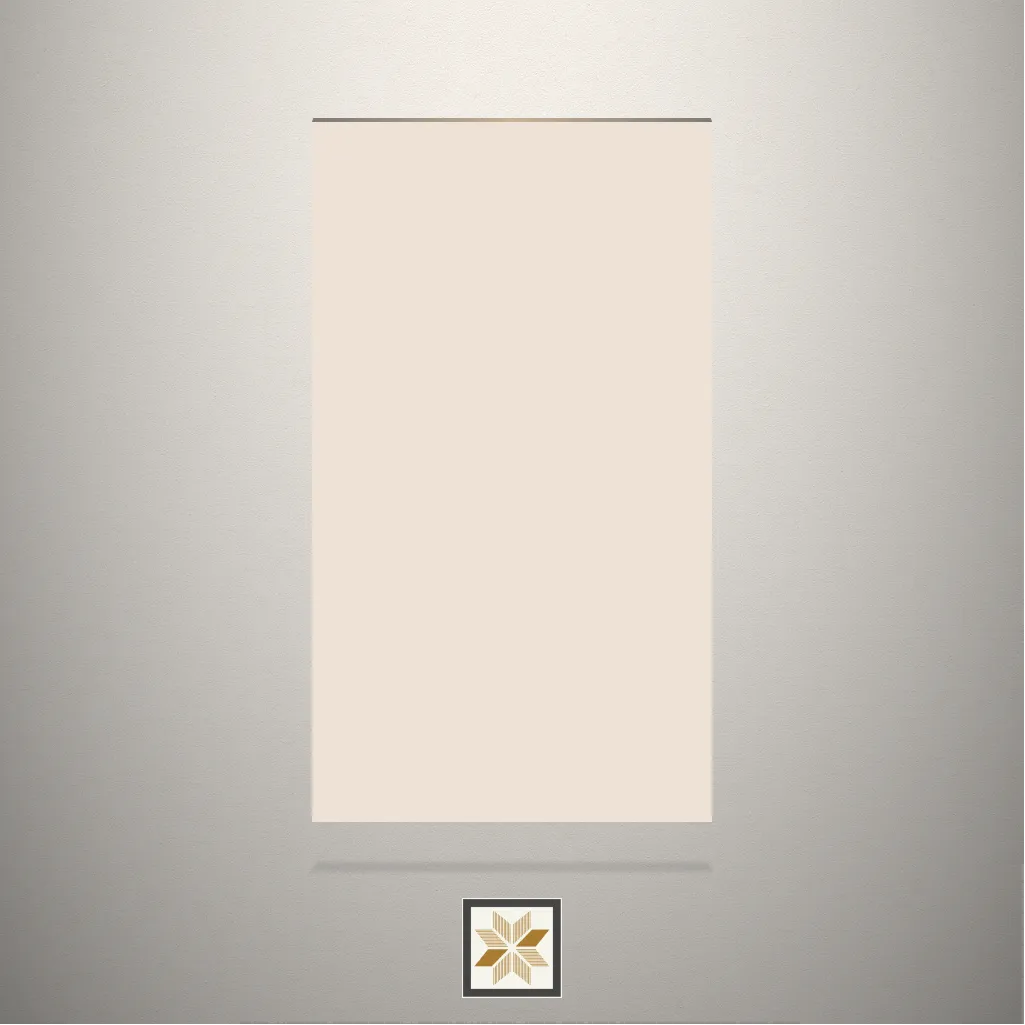 Matt Gardenia Solid Color Cream Laminate (8x4 feet,1.5 mm): LM-19931