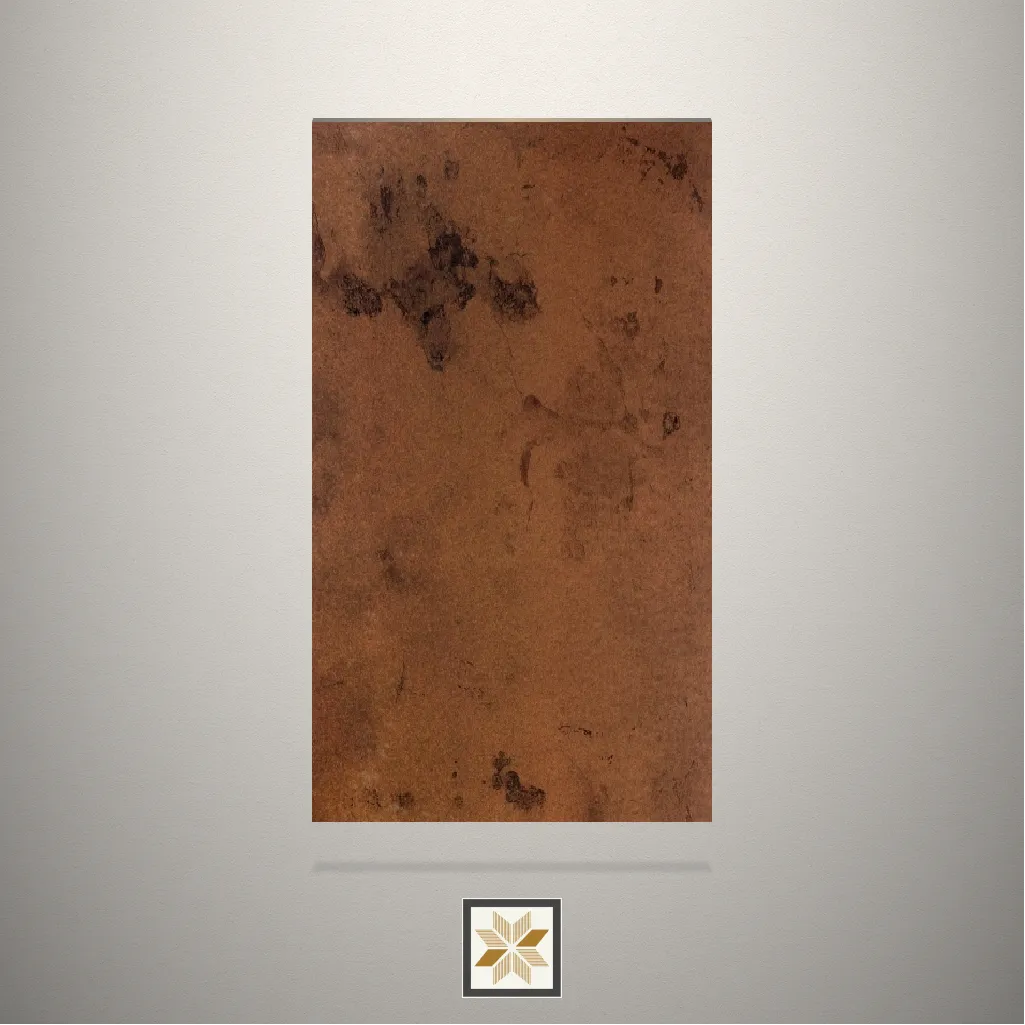 HT Gold Rust Stone Brown Laminate (8x4 feet,1 mm): LM-24606