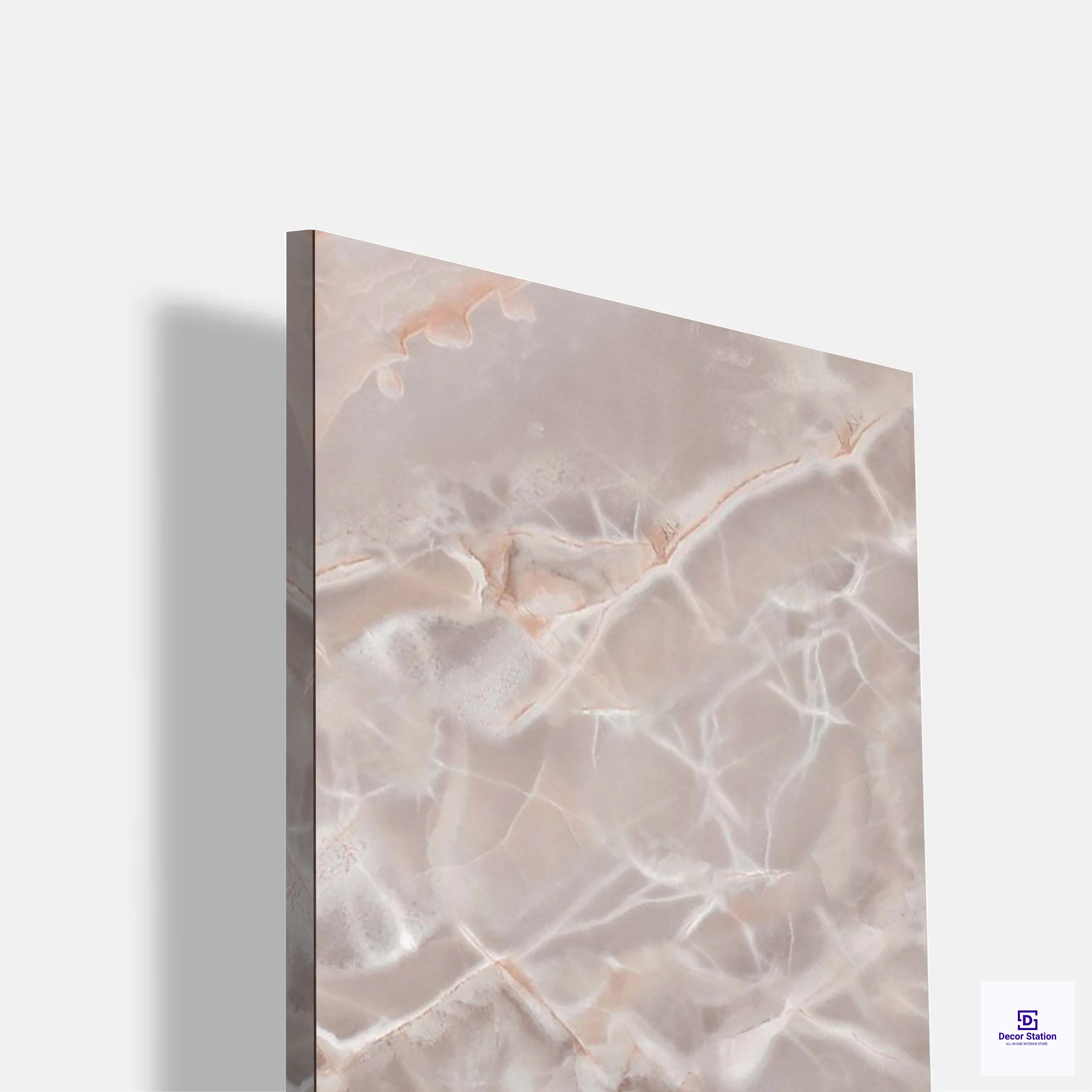 High Gloss EHG 9092 La Boca Marble Laminate (8x4 Feet, 1mm) | LM-53660-E