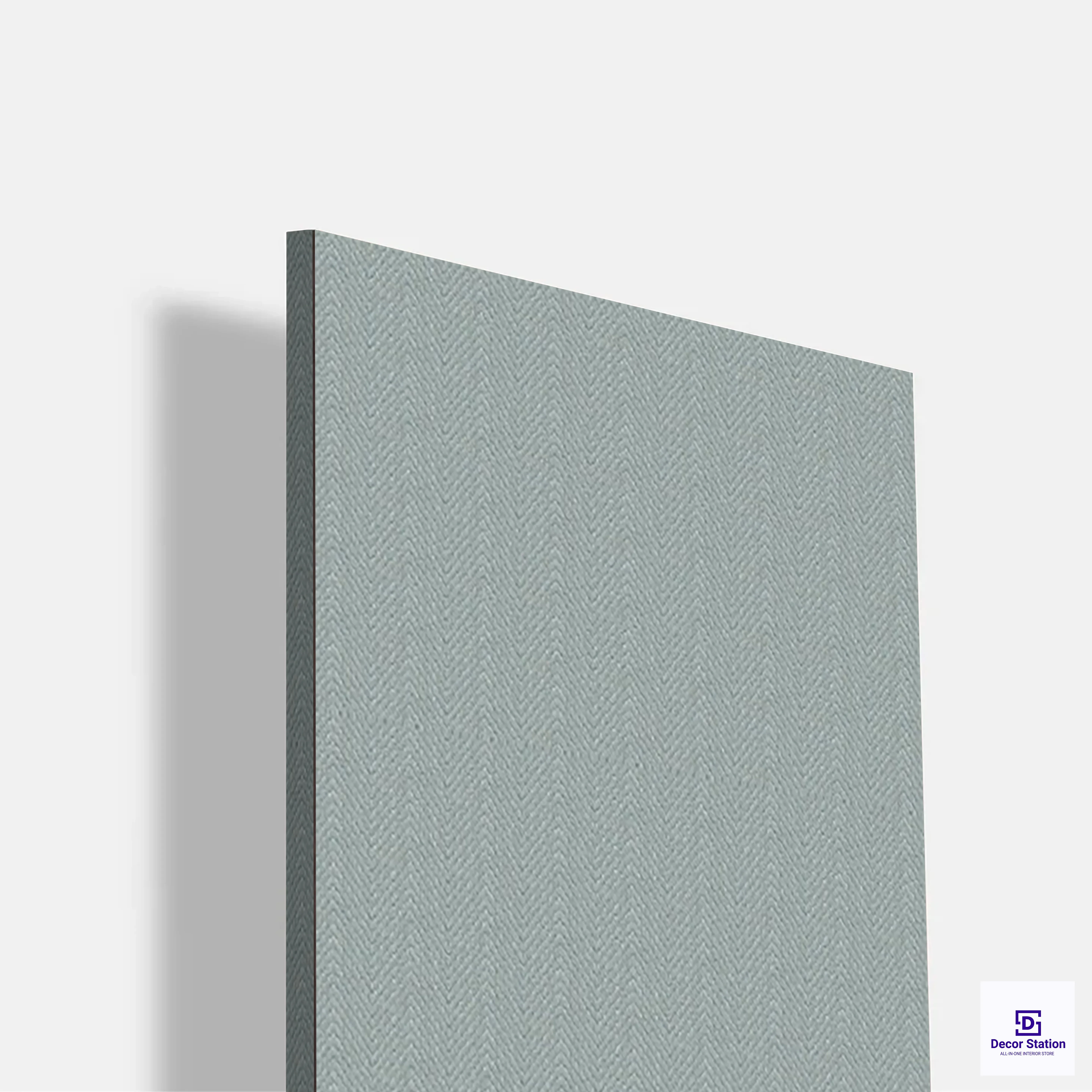 Texture CANE-326-$-2 Teal Herringbone Cane Laminate (8x4 Feet, 1mm) | LM-54276-A