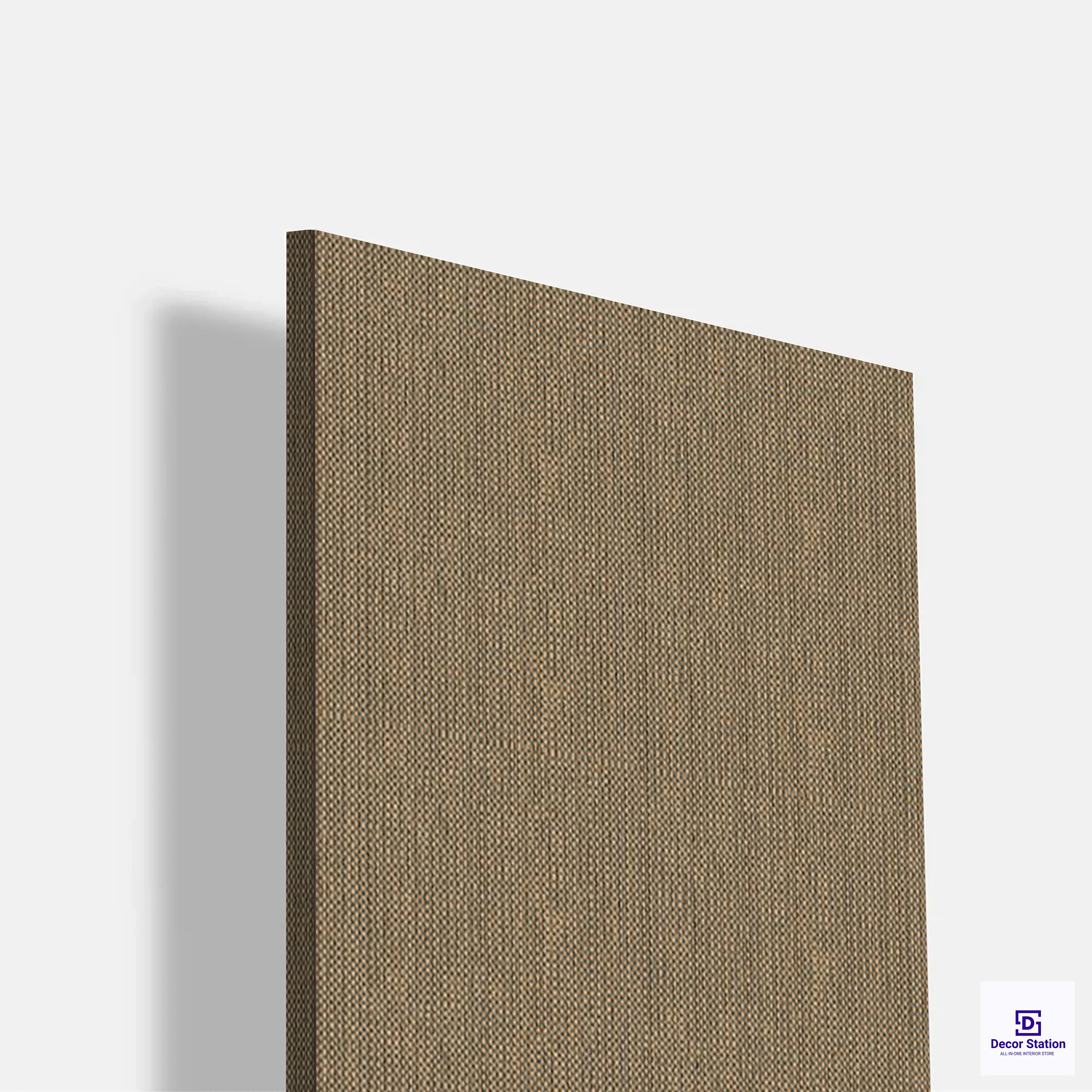 Matte CANE-416-$-2 Brown Solid Fabric Texture Laminate (8x4 Feet, 1mm) | LM-54282-A