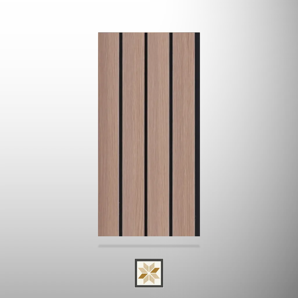 9x0.4 feet | 12 mm Beige Wood louvers (suitable for Bedroom, Living Room, Office, Retail) | LV-19957