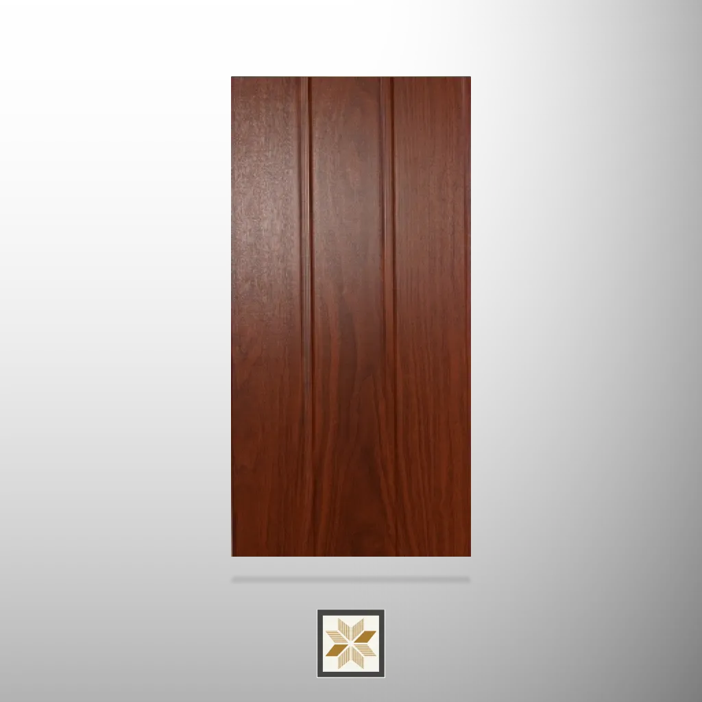 10x1 feet | 8 mm Brown Wood louvers (suitable for Bedroom, Hotel, Living Room, Office, Restaurant, TV Cabinet) | LV-20020