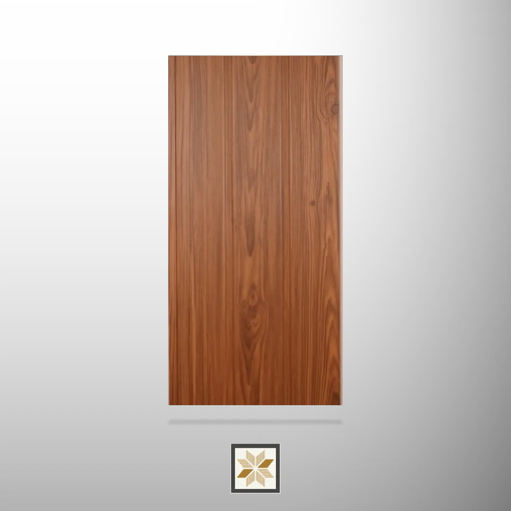 10x1 feet | 8 mm Brown Wood louvers (suitable for Bedroom, Hotel, Living Room, Office, Restaurant, TV Cabinet) | LV-20039