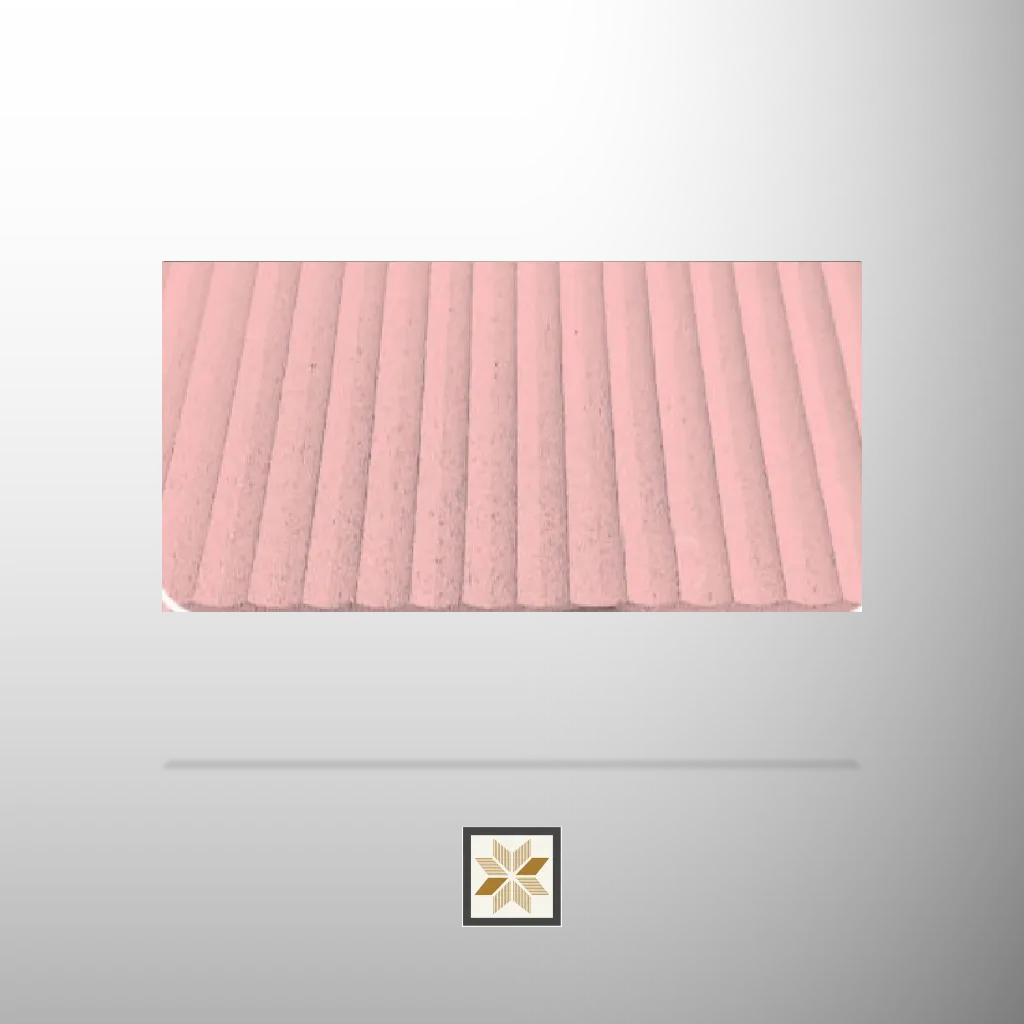 8x4 feet | 8 mm Red louvers (suitable for Bedroom, Hotel, Kitchen, Living Room, Office, Restaurant, TV Cabinet) | LV-20072