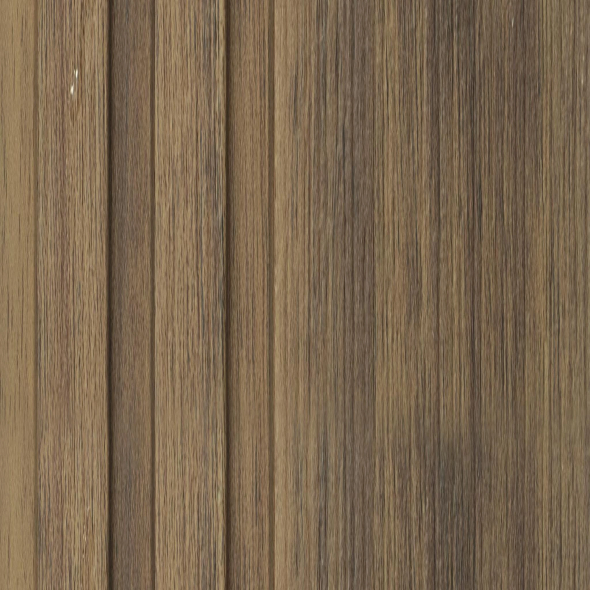 9.5x0.49 feet | 11 mm Brown Wood louvers (suitable for Bedroom, Feature Wall, Living Room, Office) | LV-20107