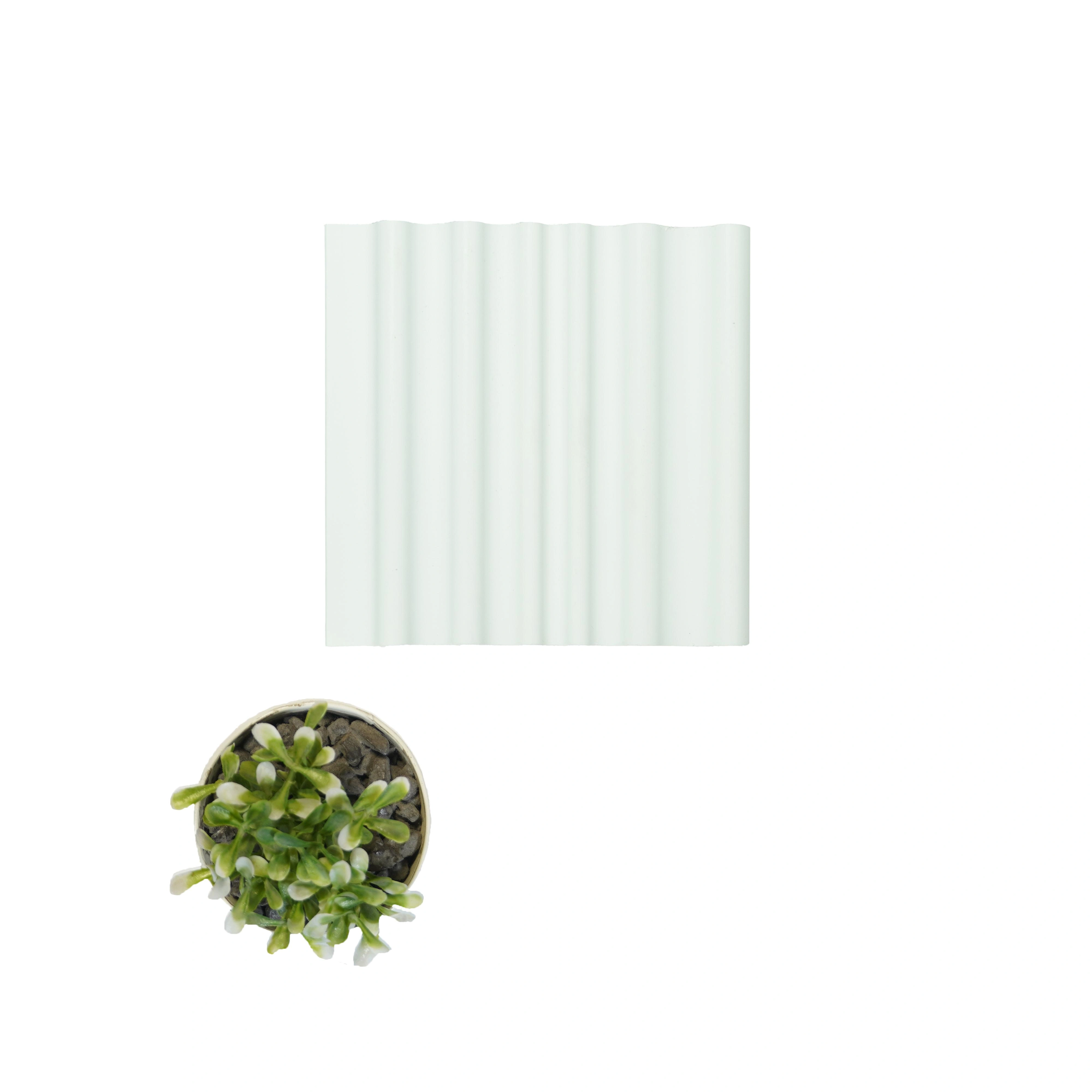 9.5x0.4 feet | 12 mm Grey louvers (suitable for Bedroom, Feature Wall, Living Room, Office) | LV-20238