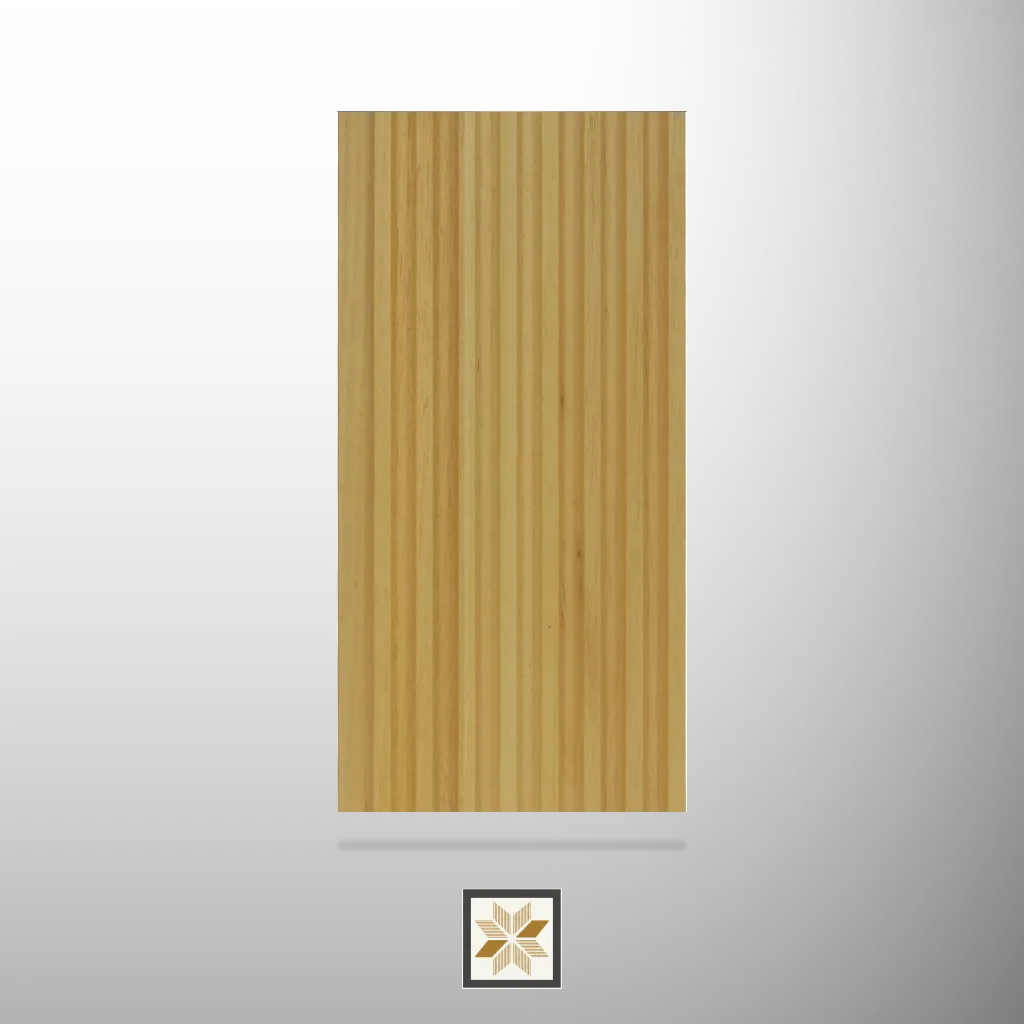 9.35x0.41 feet | 4.5 mm Golden Yellow Wood louvers (suitable for Bedroom, Hotel, Kitchen, Living Room, Office, Restaurant, TV Cabinet, Wardrobe) | LV-20508-E