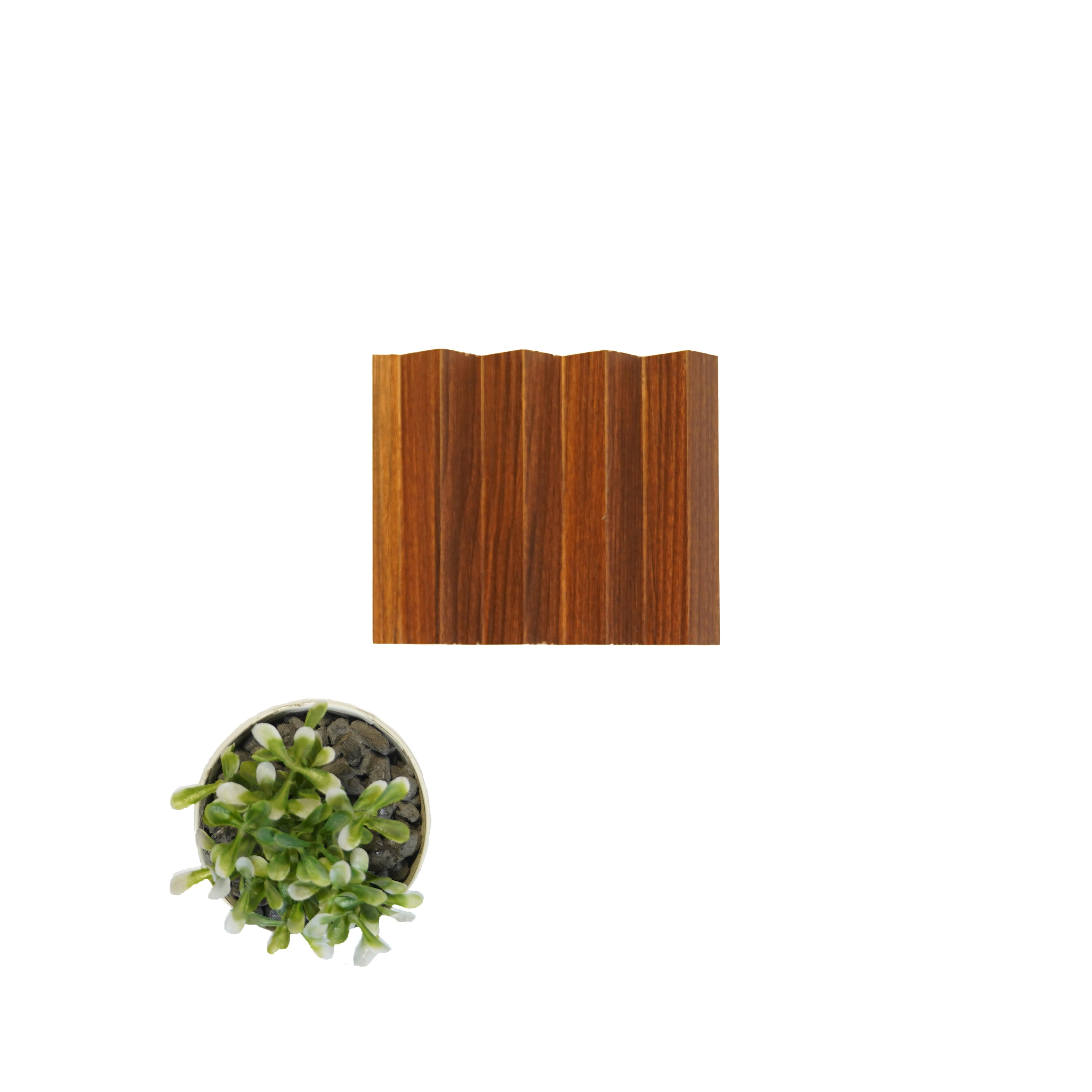9x0.39 feet | 18 mm Dark Brown Wood louvers (suitable for Ceiling) | LV-20660