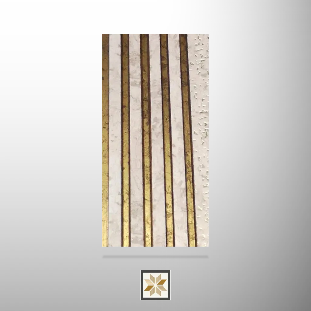 8x0.41 feet | 12 mm Ivory Wood louvers (suitable for Ceiling, Hotel, Office, Retail) | LV-20671
