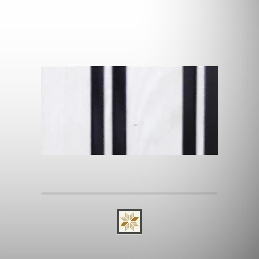 8x0.41 feet | 12 mm White louvers (suitable for Ceiling, Hotel, Office, Retail) | LV-20699