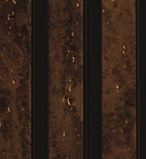 8x0.39 feet | 12 mm Brown Wood louvers (suitable for Bedroom, Feature Wall, Living Room, Office, TV Cabinet) | LV-20765