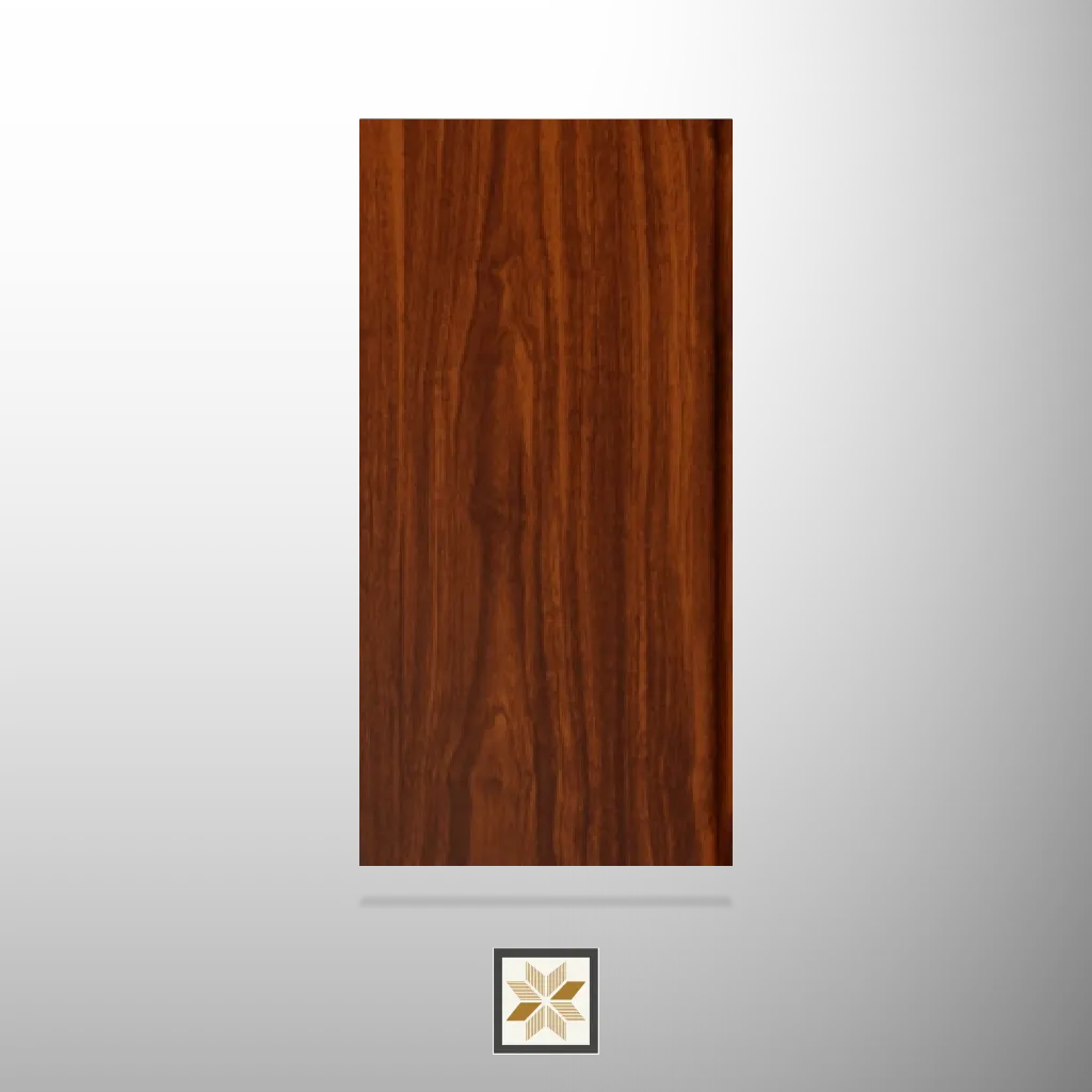 9x0.37 feet | 16 mm Brown Wood louvers (suitable for Cafe, Office, Restaurant, Showroom) | LV-20769