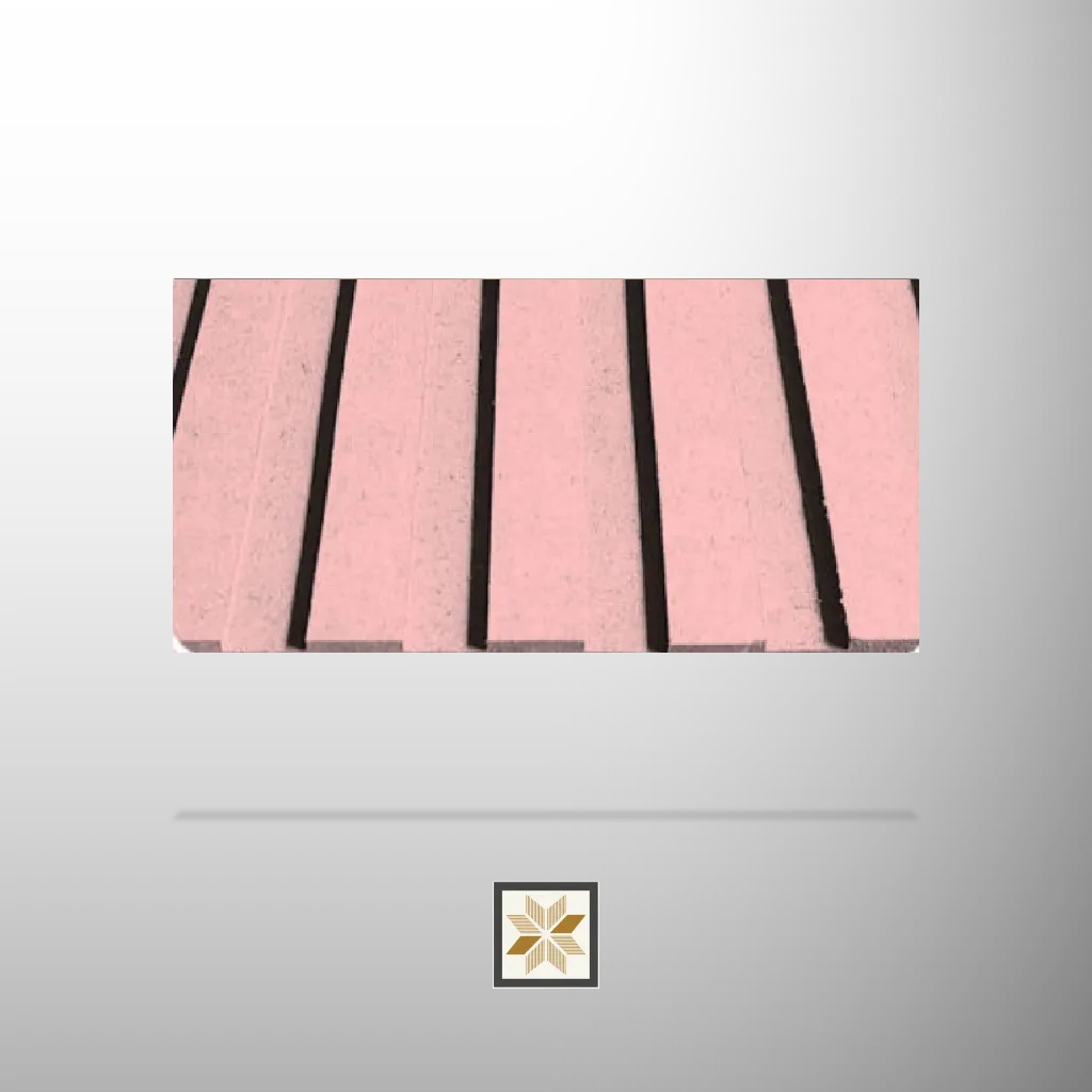 8x4 feet | 8 mm Red louvers (suitable for Bedroom, Hotel, Kitchen, Living Room, Office, Restaurant, TV Cabinet) | LV-20802