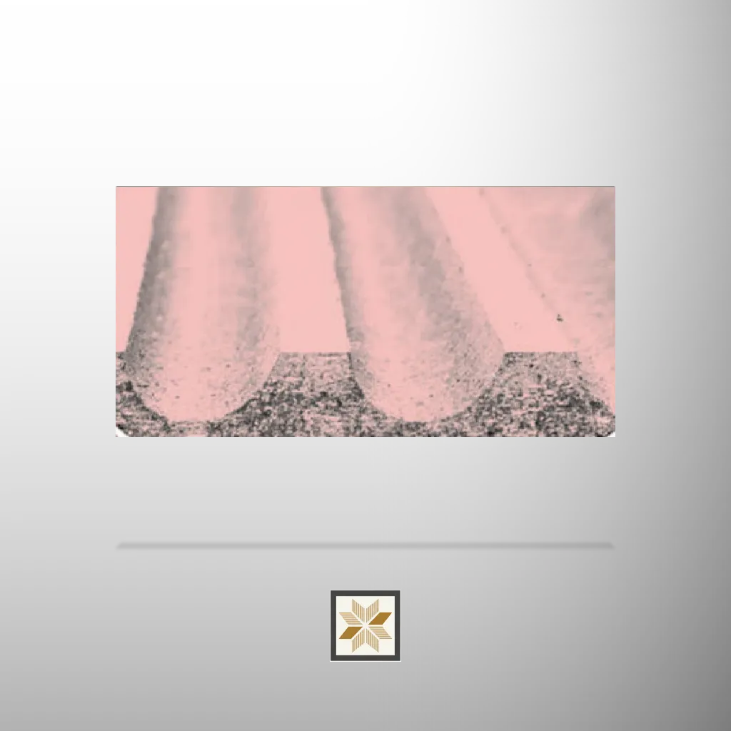 8x4 feet | 8 mm Red louvers (suitable for Bedroom, Hotel, Kitchen, Living Room, Office, Restaurant, TV Cabinet) | LV-20805