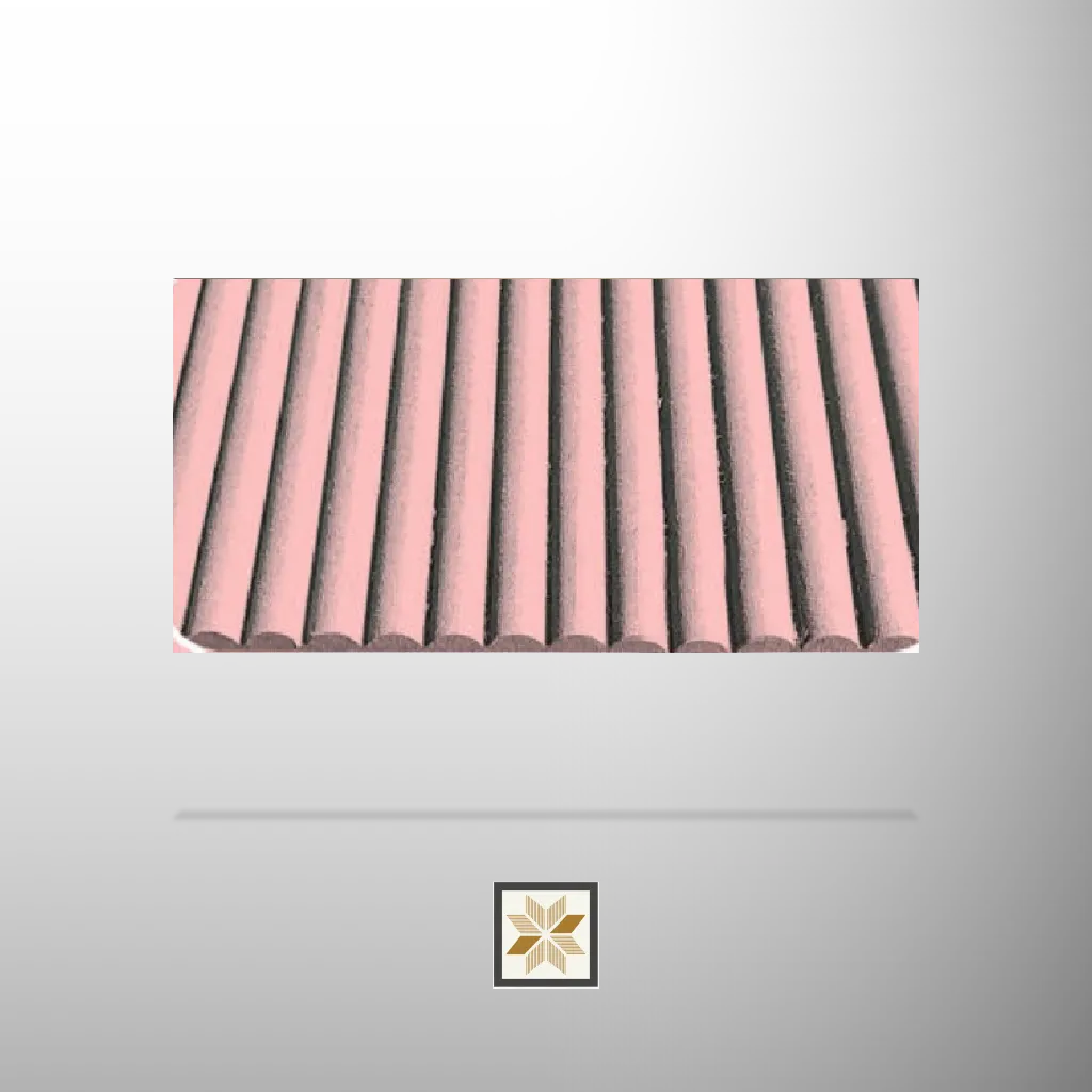 8x4 feet | 8 mm Red louvers (suitable for Bedroom, Hotel, Kitchen, Living Room, Office, Restaurant, TV Cabinet) | LV-20807