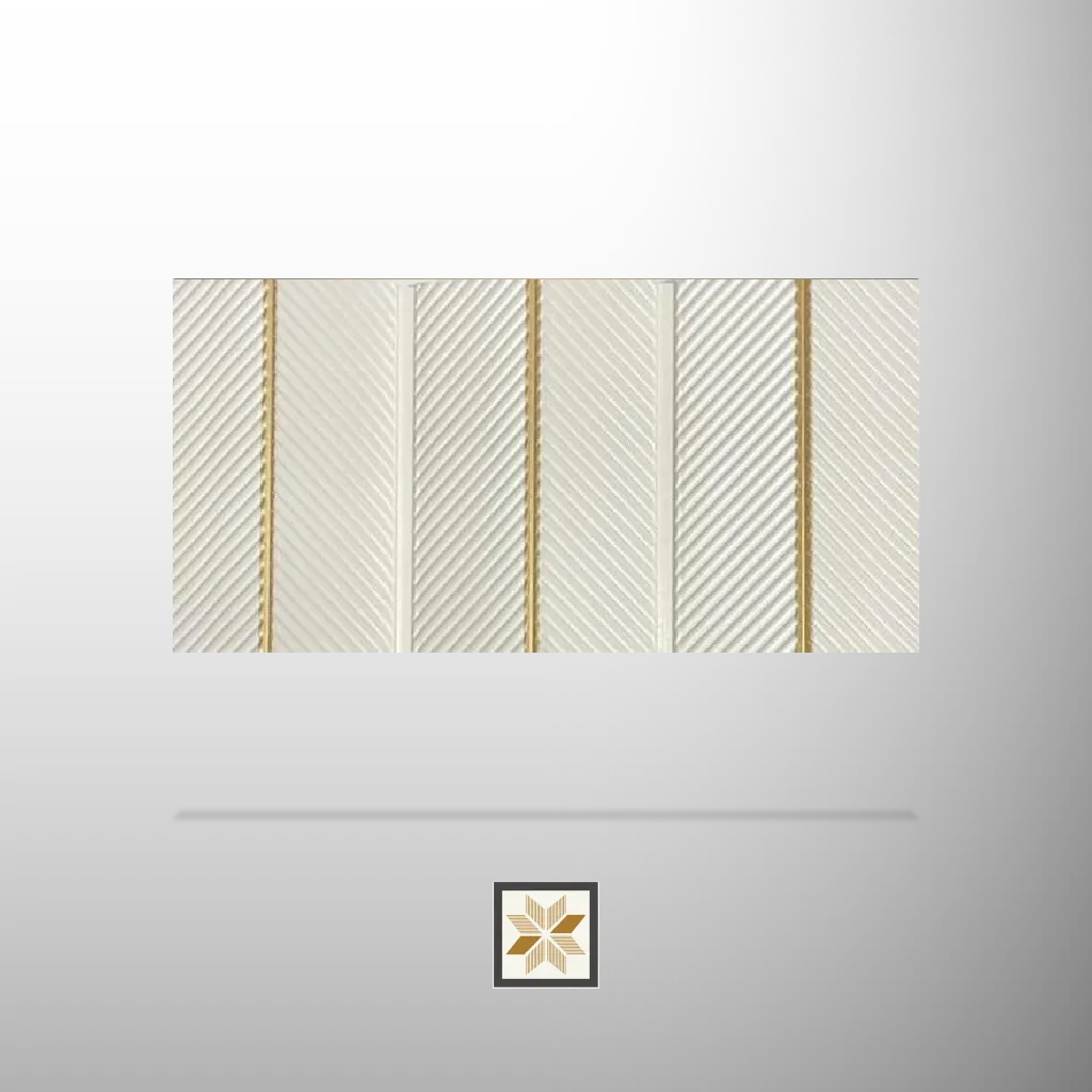 9x0.65 feet | 12 mm Brown Wood louvers (suitable for Bedroom, Hotel, Kitchen, Living Room, Office, Restaurant) | LV-20858