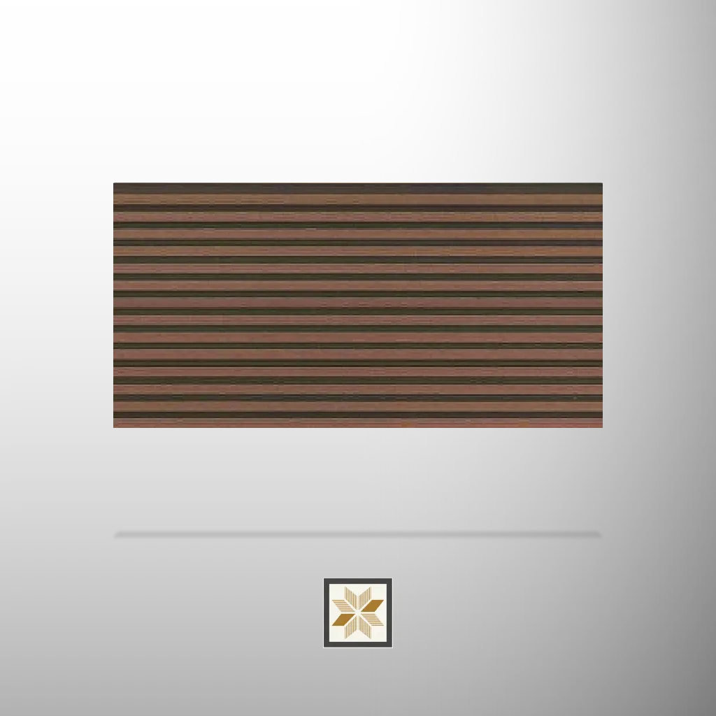 8x0.41 feet | 8 mm Brown Marble louvers (suitable for Bedroom, Hotel, Kitchen, Living Room, Office, Restaurant) | LV-20998