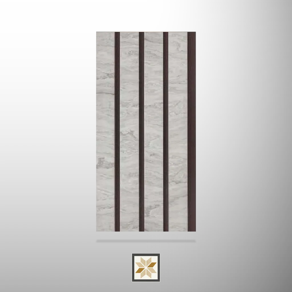 8x0.41 feet | 8 mm Grey Marble louvers (suitable for Bedroom, Hotel, Kitchen, Living Room, Office, Restaurant) | LV-21030