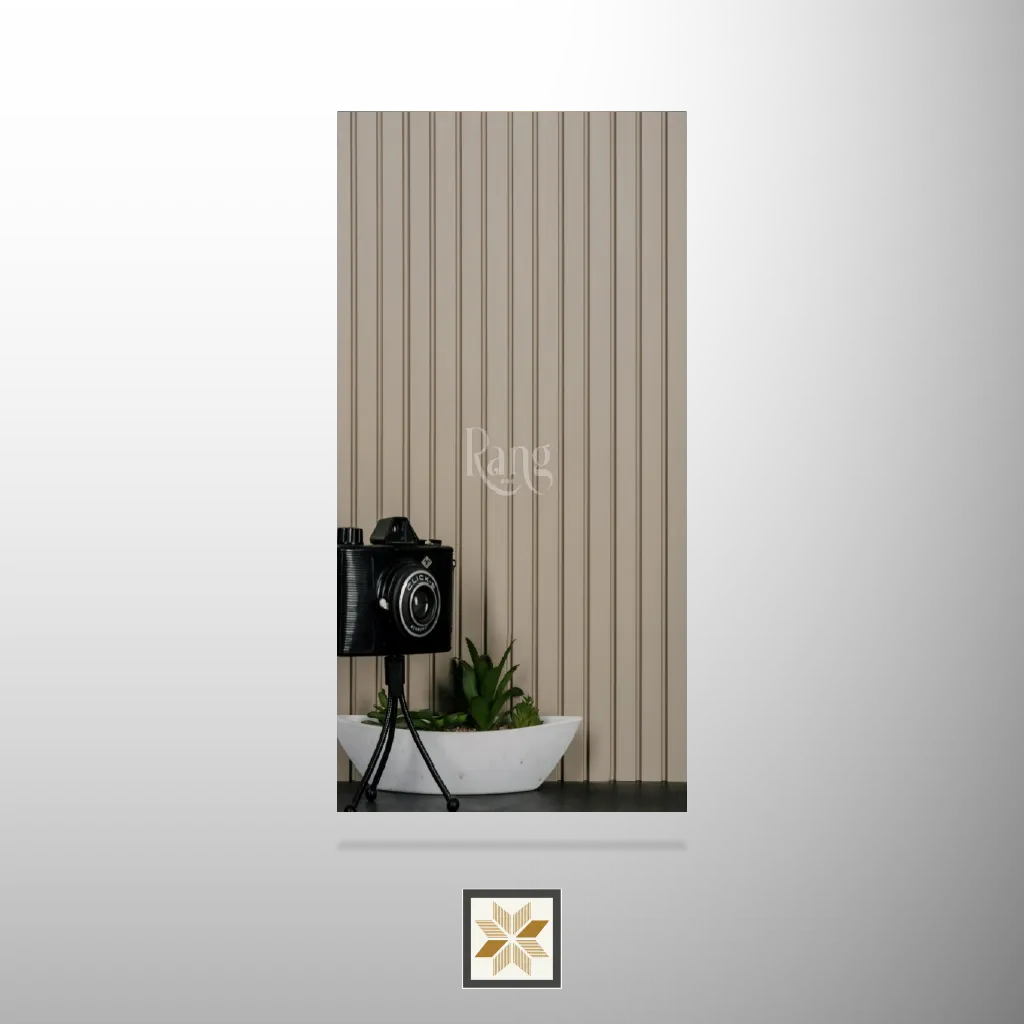 9x0.38 feet | 12 mm Beige louvers (suitable for Bedroom, Hotel, Kitchen, Living Room, Office, Restaurant) | LV-21059