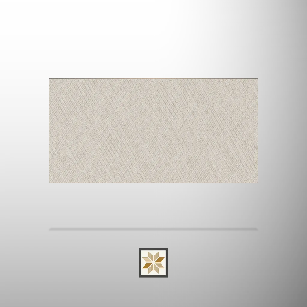 9.2x2 feet | 8 mm Beige Fabric louvers (suitable for Bedroom, Hotel, Kitchen, Living Room, Office, Restaurant) | LV-21106-C