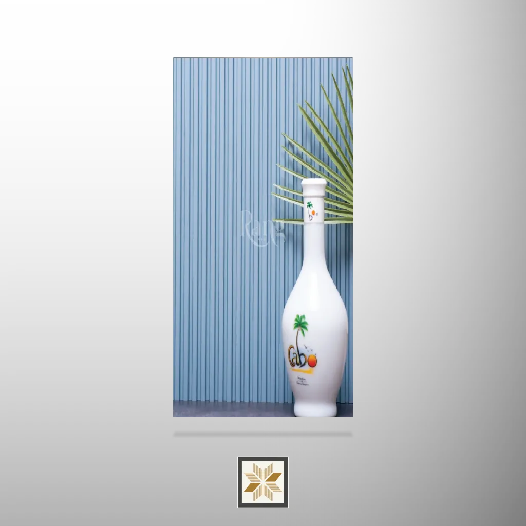 9x0.41 feet | 11 mm Blue louvers (suitable for Bedroom, Hotel, Kitchen, Living Room, Office, Restaurant) | LV-21194