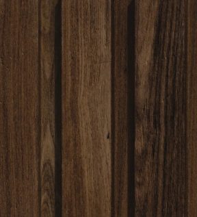 8x0.39 feet | 12 mm Brown Wood louvers (suitable for Bedroom, Feature Wall, Living Room, Office, TV Cabinet) | LV-21265