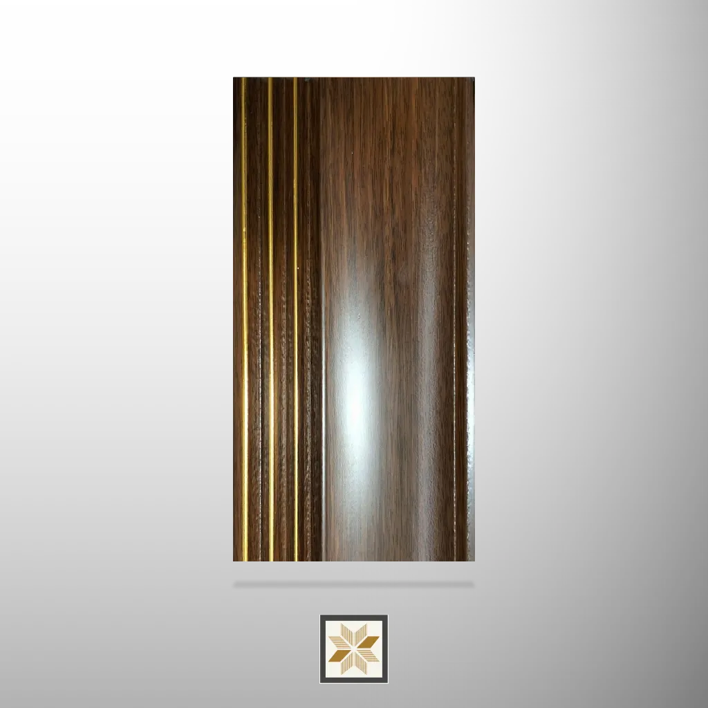 8x0.42 feet | 12 mm Brown Marble louvers (suitable for Bedroom, Hotel, Kitchen, Living Room, Office, Restaurant) | LV-21366