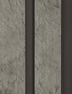 9.5x0.39 feet | 12 mm Beige Stone louvers (suitable for Bedroom, Feature Wall, Living Room, Office, TV Cabinet) | LV-21649