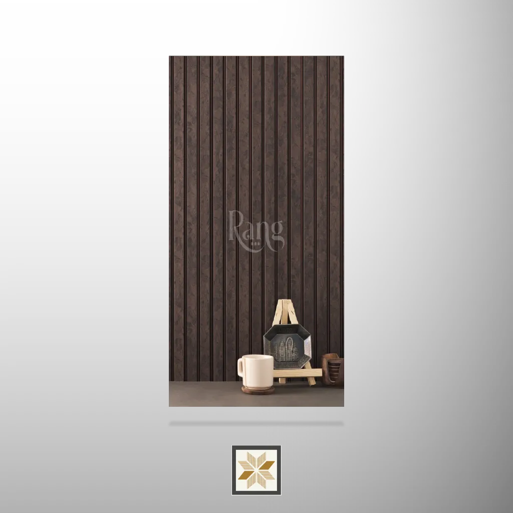 9x0.41 feet | 12 mm Brown Marble louvers (suitable for Bedroom, Hotel, Kitchen, Living Room, Office, Restaurant) | LV-21703