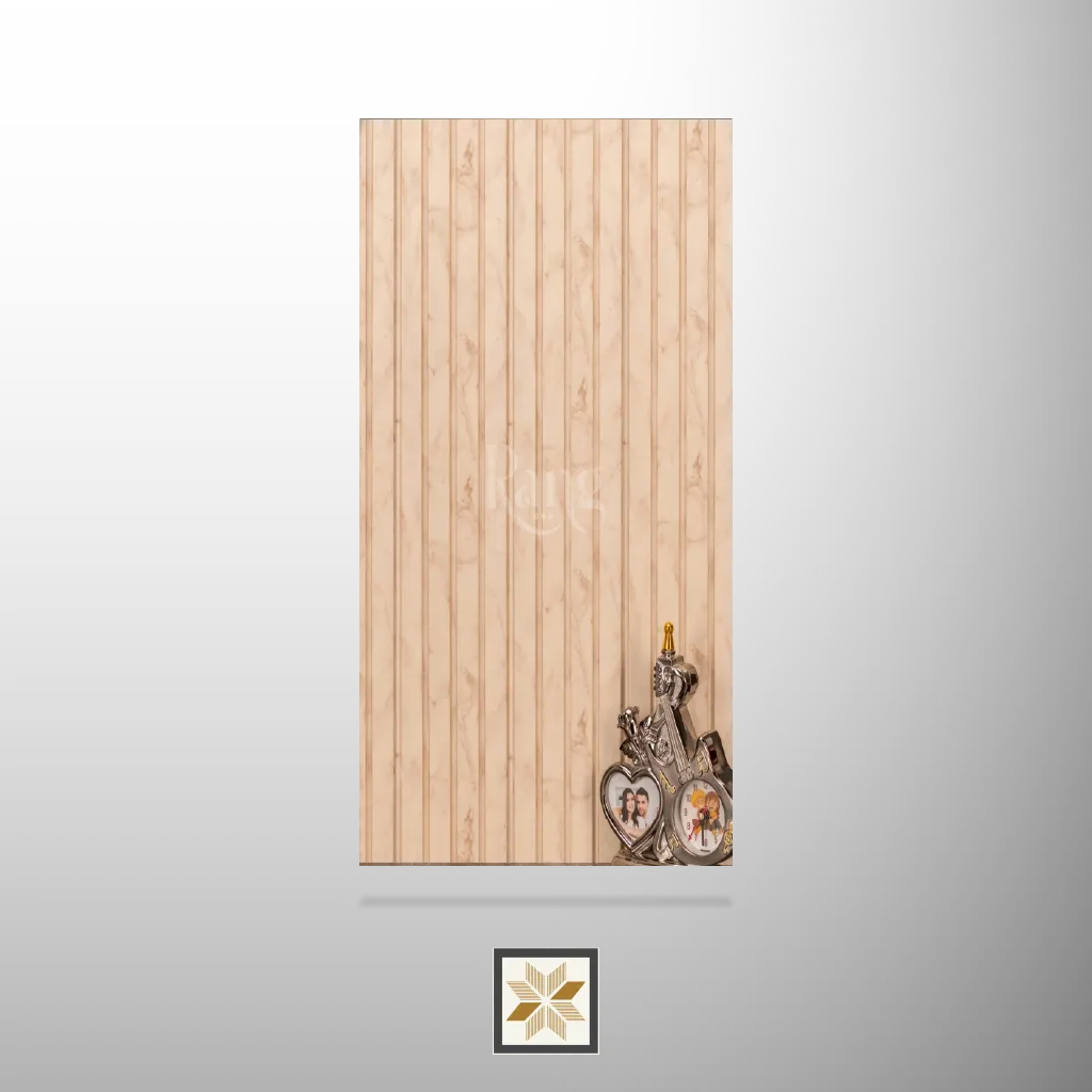 9x0.41 feet | 12 mm Brown Marble louvers (suitable for Bedroom, Hotel, Kitchen, Living Room, Office, Restaurant) | LV-21718