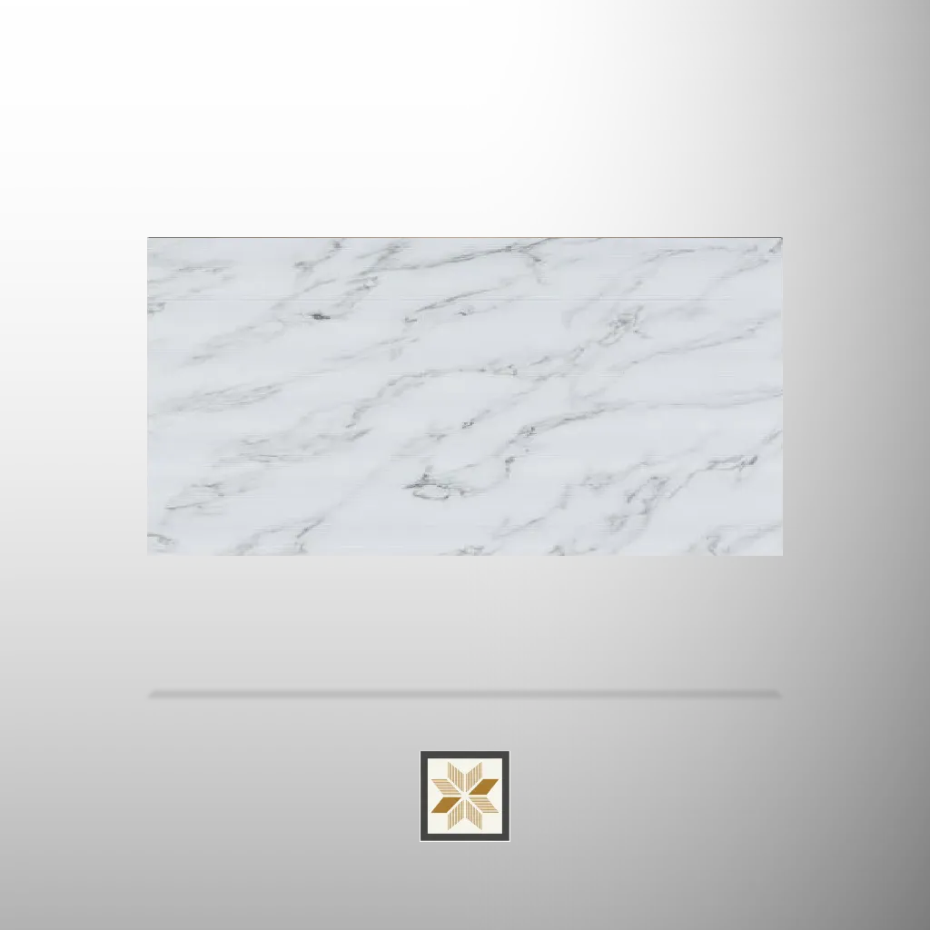 8x2 feet | 4 mm Grey Marble louvers (suitable for Bedroom, Feature Wall, Living Room, Office, TV Cabinet) | LV-21998