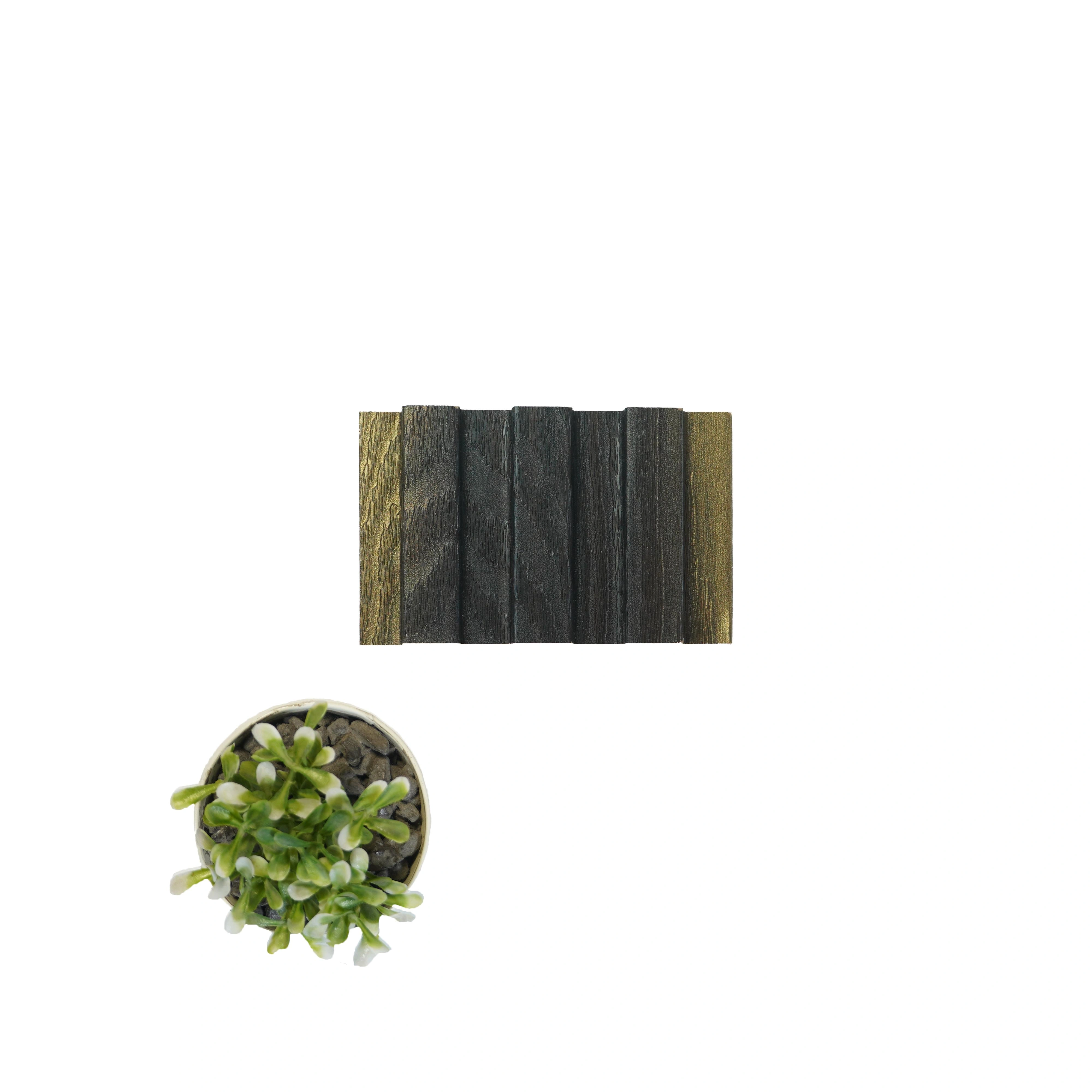 8x0.41 feet | 18 mm Wenge Wood louvers (suitable for Bedroom, Hotel, Kitchen, Living Room, Office, Restaurant) | LV-22093