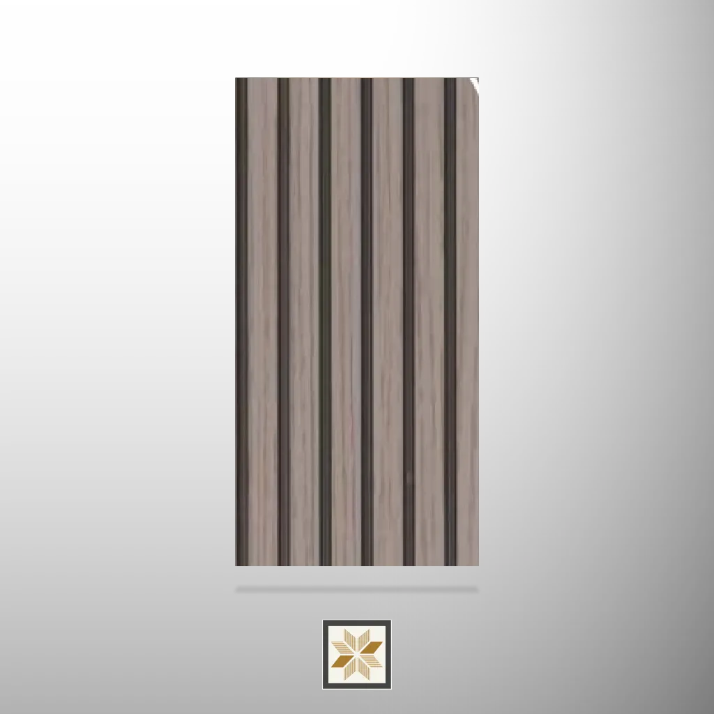 8x1 feet | Beige Wood louvers (suitable for Bathroom, Bedroom, Hotel, Kitchen, Living Room, Office, Restaurant, TV Cabinet, Wardrobe) | LV-22112