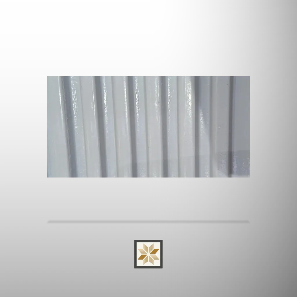 8x0.33 feet | 10 mm Grey louvers (suitable for Bathroom, Bedroom, Kitchen, Living Room, TV Cabinet, Wardrobe) | LV-22149