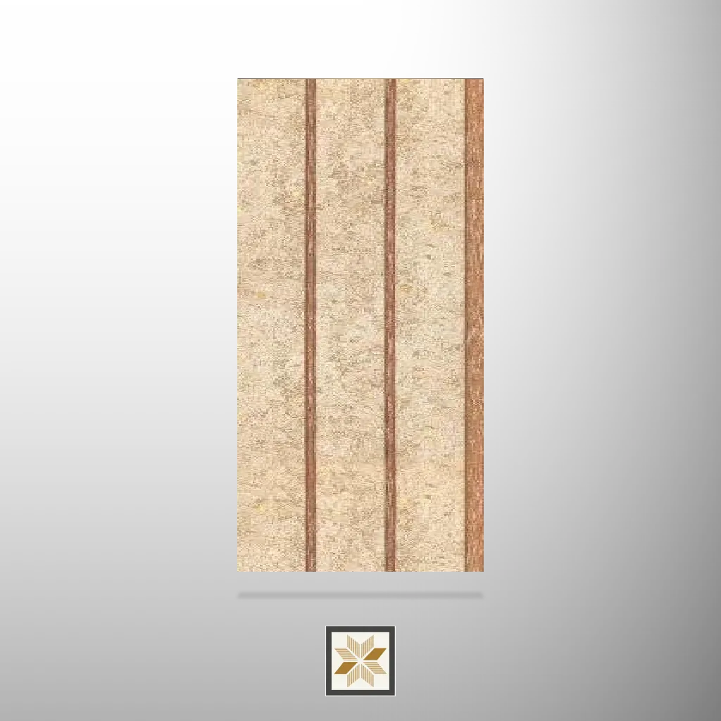 8x0.41 feet | 8 mm Cream Wood louvers (suitable for Bedroom, Hotel, Kitchen, Living Room, Office, Restaurant) | LV-22199