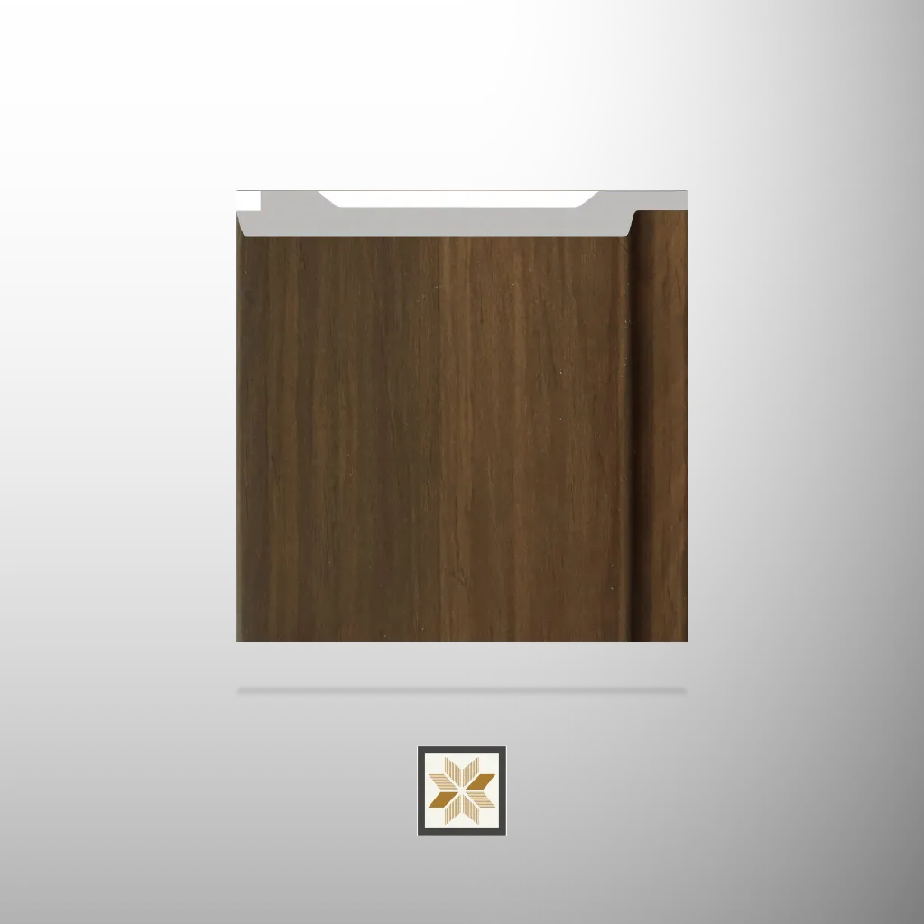 9.5x0.4 feet | 12 mm Dark Walnut Wood louvers (suitable for Bedroom, Hotel, Kitchen, Living Room, Office, Restaurant, TV Cabinet, Wardrobe) | LV-22402-G