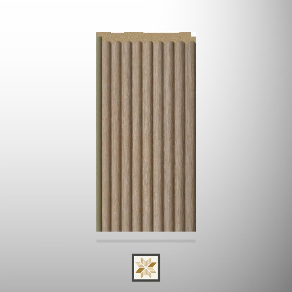 9.5x0.42 feet | 12 mm Sand Drift louvers (suitable for Bedroom, Hotel, Kitchen, Living Room, Office, Restaurant, TV Cabinet, Wardrobe) | LV-22416-K