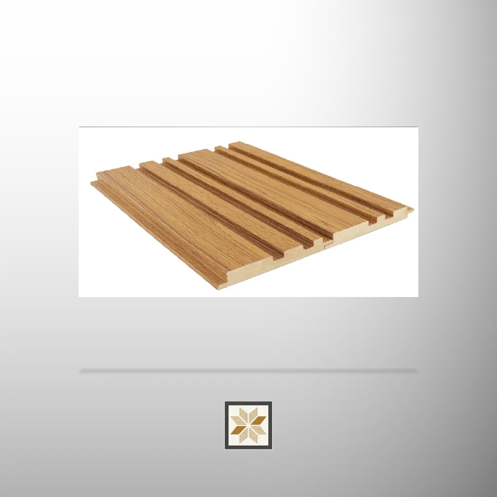 9x0.39 feet | 18 mm Brown Wood louvers (suitable for Bedroom, Living Room, Office) | LV-22694-B