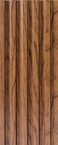 8x0.4 feet | 12 mm Brown Wood louvers (suitable for Bedroom, Hotel, Living Room, Office, Restaurant, TV Cabinet) | LV-22611